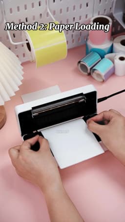 Thermal Shipping Label Printer, 4x6 Bluetooth Label Printer for Small Business and Home, Supports iPhone, Android, Windows, Mac, Chromebook