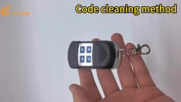 433MHz Wireless Cloning RF Garage Door Transmitter Smart Home Door Control Remote