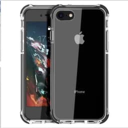 Transparent Black Without Yellowing TPU Shockproof Phone Case For iphone SE2022/SE2020/7/8/7+/8+/6/6+