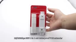 POE Extender/Repeater Waterproof Extension POE injector Adapter IEEE802.3at/af Plug&Play for PoE Switch NVR IP Camera