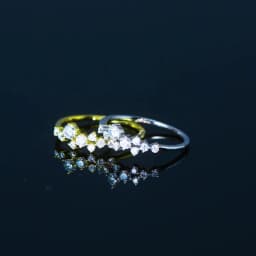 925 Sterling Silver Ring Moissanite Sterling Silver Wedding Engagement Finger Rings Fashion Band For Women Fine Jewelry