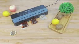 Household Vacuum Sealer Electric Vacuum Packaging Machine Kitchen Food Storage Tool One Touch To Operate Built-in Cutter