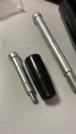 For Machinery M10*20mm 0.79in*80mm 3.94in Milling Machine Handle Industrial Equipment Handle Plastic And Metal