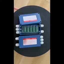 Small floor scale junction box 5-hole 4-core 4-wire high-precision electronic scale junction box weighing sensor junction box