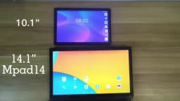 Global Version 14.1 Inch Tablet PC Big Screen 1920x1080 Octa Core MT6769 12+256GB Tablet 14 Inch Android 14 Game Study PAD