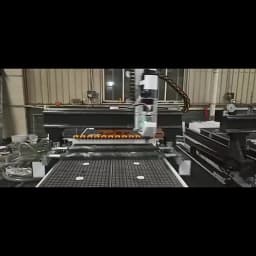 POWACE 2.2KW ER20 CNC Air Cooled Spindle Motor Square For Woodworking Router Engraving Milling Machine
