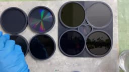 Holographic Coaster Molds for Epoxy Resin DIY Light and Shadow Christmas Snowflake Cup Mat Silicone Mold Storage Tray