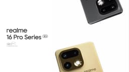 realme 16 Pro 5G Smartphone 6.78" 144Hz 50MP Group Selfie Camera 45W Charge 6500mAh Dimensity 7300-Max 5G Chipset