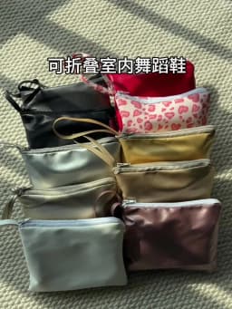 Women's Foldable Portable Ballet Flats Soft Sole Roll Up Slippers Slip OnComfy ancing Flat Shoes for Travel Wedding with Bag