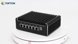 Solid Fanless Mini PC with Firewall Intel Pentium Gold N100 8505 7505 6x2.5G LAN DDR5/DDR4 NVMe/SATA Proxmox/pfSense Home Server
