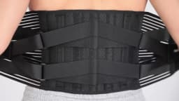 Lumbar Back Belt Waist Support Lumbar Pad Back Orthopedic Corset for Men Women Waist Protector Belt Waist Trainer Spine Support