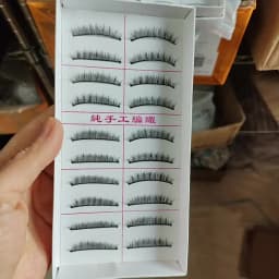 1/8 1/10 1/12 1/6 1/4 1/3 70cm AOD DOD MSD YOSD SD BJD Doll Eyelash Black Brown White Eyelashes #6