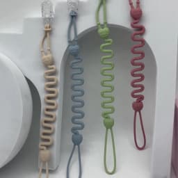 Fashion Baby Silicone Pacifier Chain, 1/4 Pcs Soft Elastic Toy Straps for Teething Toys, Car Seats, Baby Travel Essentials