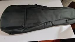 Black Ukulele Bag 21/23/26Inch Soft Case Oxford Cotton Bag Monolayer Single Shoulder Backpack Padded for Ukulele