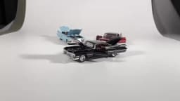 1:32 Cadillac Eldorado Biarritz Classic Retro Car Alloy Metal Diecast Model Car With Sound And Light Pull Back Collection Hobby