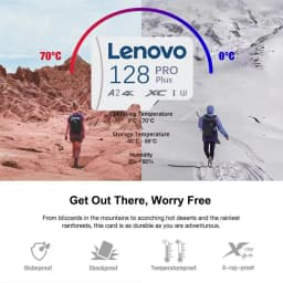 Lenovo A2 V30 U3 EVO plus Micro SD Card - 32GB 64GB 128GB 256GB 512GB Class10 TF Memory Card with 250MB/s Read Speed
