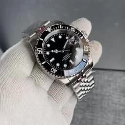 Miyota 8215 PT5000 Stainless Steel 40mm Dive Automatic Men Watch Sapphire Crystal Rotating Bezel Luminous Mechanical Wristwatch
