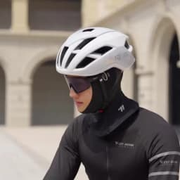 WEST BIKING Ice Silk Full Face Balaclava UPF50+Sun Protection Neck Guard Cycling Mask Breathable Quick Dry Headgear with Glasses