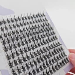 160 Rows Cluster Lashes Faux Mink Eyelashes Cluster Natural Eyelash Extension 3D Russia Strip Individual Eyelashes Cluster
