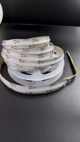 DC24V RGBWC RGBCCT 5 in 1 COB LED Strip 840 LEDs/m 5M 12mm PCB high brightness COB atmosphere colorful Light Flexible Light Tape