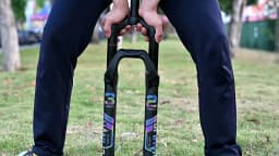 NANLIO X7 PRO MTB Air Suspension Fork 26/27.5/29er 120/140mm Rebound Remote Lockout Straight/Tapered 100x9/100x15mm QR/Thru Axle