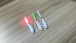 Electronic Fishing Light CR425 3.6V Battery USB Charge Rod Sense Strike Indicator LED Stick Pesca Tackle Night Bright Flash Lamp