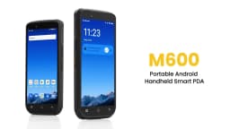 UNIWA M600 4G Ultra thin Industrial Handheld Android PDA 6 Inch 4GB+64GB Removable 4850mAh Battery 2D Scanning Smartphone NFC
