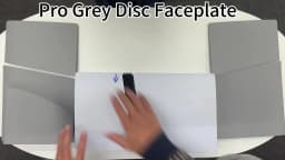 5 in 1 30th Anniversary Gray FacePlates for PS5 Pro Disc/Digital Edition for PlayStation 5 Pro Cover Accessories Faceplate Shell