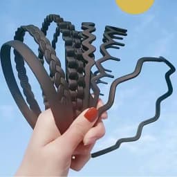 3pcs ZYFHTT Simple Acrylic Headband for Women Elegant Face Washing Hair Band Fashion Girls Hair Hoop Hair Accessories