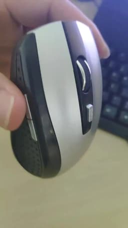 KEBIDUMEI 2.4G Wireless Mouse 6 Buttons Ergonomic Mice Office Optical Mouse 3 Levels DPI Adjustable for MacBook Laptop PC Mice