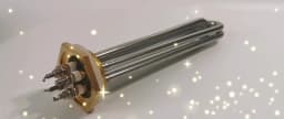 SNDHEATER DN32 DN40 Water Boiling Duct Instant Heating Element 1.5Inch Thread 110v 220v 380v Tubuar Cooper Flang Water Heater