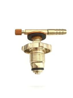 POL Propane Tank Adapter Copper LPG Tank Connector to EN417 Lindal Valve Stoves American Outdoor Gas Cylinder Adapter.