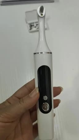 Tooth Polisher Rechargeable Teeth Polisher With 6 Brush Heads Tooth Whitening Kit For Cleaning Polishing Teeth Whitening Plaque
