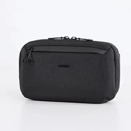 OZUKO Men's Handbag Multi Functional Commuter Crossbody Bag Simple Waterproof Multi Zone Digital Storage Bag