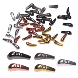 ICERIO 10PCS Fast Sinking Nymphs Scud Fishing Fly Tungsten Heavy Body Jig Hook Back Bead Fly Tying Material Accessories