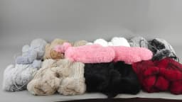 New Winter Women Real Rex Rabbit Fur Gloves Knitted Real Rex Rabbit Fur Mittens Hot Sale Lady Winter Warm Soft Natural Fur Glove