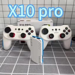 New TV Game Console 128G Retro Games Videojuegos Consola Dual Wireless Gamepad X10 Pro Game Stick 4K