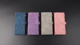 Zipper Magnetic Flip PU Leather Phone Case for IPhone 17Air 16e 15 14 13 12 11 Pro Max Anti-theft and Anti-fall Wallet Cover