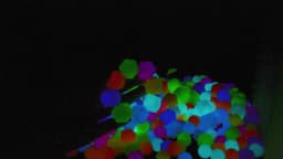 Lofca Luminous Beads 12mm 20pcs Silicone Loose Glow In The Dark Marking DIY Necklace BPA Free For Pacifier Gift Accessories