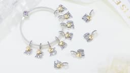 Original 15th 16 18 20 21 Anniversary Birthday Wedding S925 Sterling Silver Bead Pendant Fit Bracelet Necklace DIY Jewelry Gifts