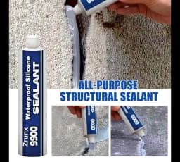 300ML All-Purpose Structural 9900 Sealant Waterproof Adhesive Weatherproof Quick Drying For Wall Stone Doors Adhesive