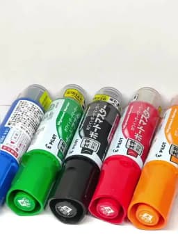 Pilot Whiteboard Marker 1.7-12mm 보드마카 6 Types Writing Point Erasable Refillable Liquid Ink Teacher, Training, Painting Marker