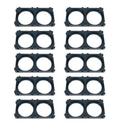 32140 Lithium Battery Holder, ABS Battery Pack Brackets Fireproof Cell Spacer Solid Frame Fireproof Material Rack