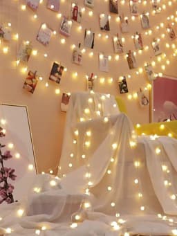 10M 100 Led Christmas Tree Garland String Xmas Decoration Outdoor Ball Curtain Navidad Curtain Fairy Holiday Lights EU Plug