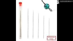10pcs Stainless Steel Big Eye Curved Beading Needles Easy Jewelry Making Tools for Beads and Pearls Thread String Cord 5 Sizes