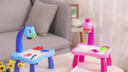 children led projector drawing table toy painting set table educational board learning tools painting toys for children