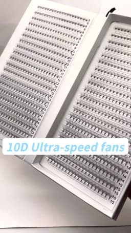 1920fans 40Lines Premade Volume Fans 2D/3D 0.07 0.10 Pointy Base Sharp Narrow Middle Stem Faux Mink Extension Eyelashes Supplier