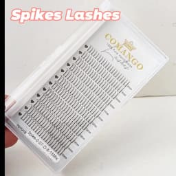 Spikes Wispy Eyelashes Extension A Shape Tapered Flat Base Fluffy Eyelash Mix 8-15mm/16-18mm Matte Cluster Make up Tools