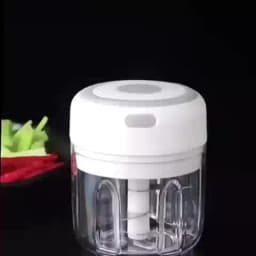 250ML Electric Mini Food Processor Wireless USB Rechargeable Garlic Chopper Portable Vegetable Onion Mincer Meat Grinder Gadget