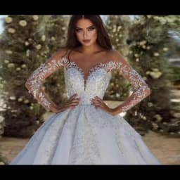 Exquisite Wedding Dresses A-Line Tulle Tiered Bridal Gowns Lace Appliques Gorgeous Princess Robes Vestidos De Novia Customized